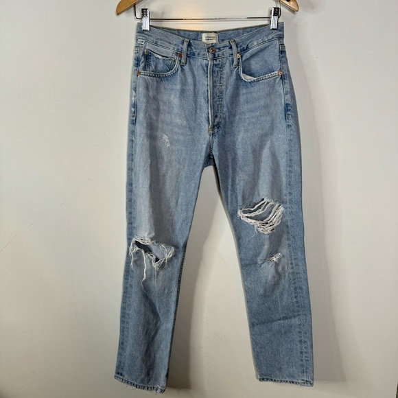 Citizens of Humanity Charlotte High-Rise Straight Jeans Size 25 - Picture 1 of 8